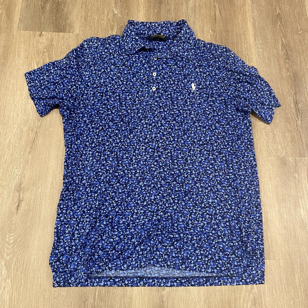 Men's Blue Polo Shirt